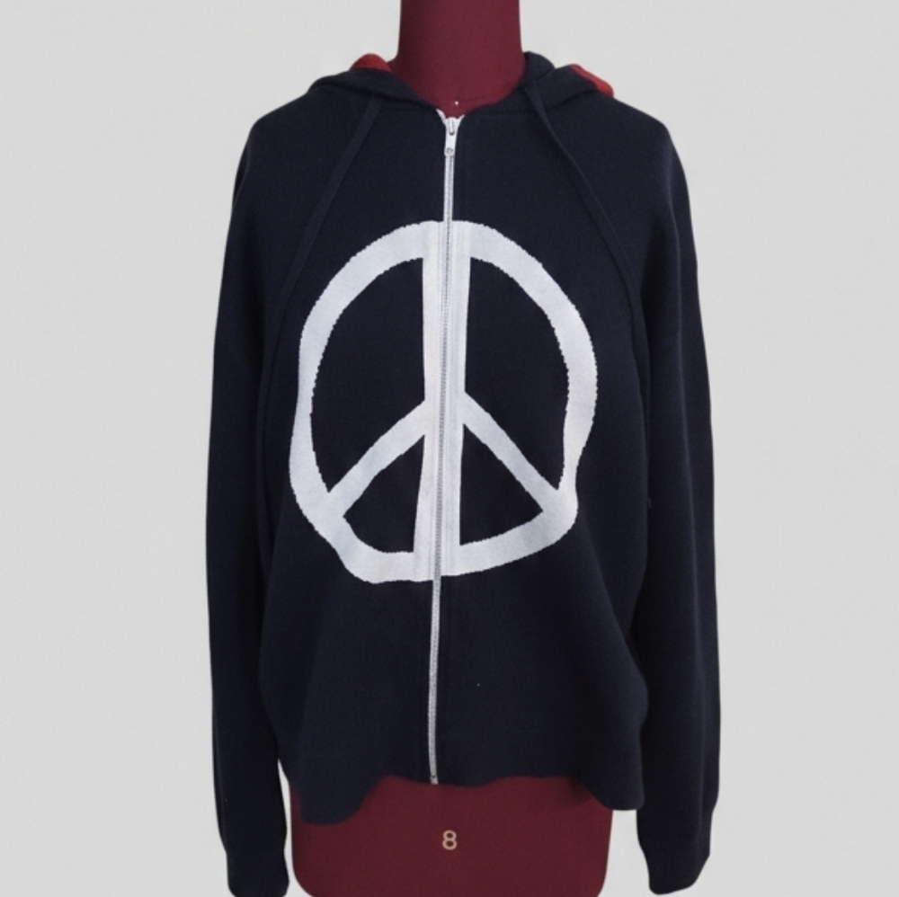 Victor Alfaro Collective Peace Revolution Zip Hoody XL